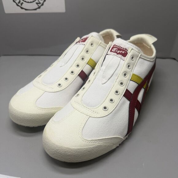 Onitsuka Tiger Mexico 66 Slip-On Cream / Beet Juice Men’s Shoes Size 10 EU 44 main image 6